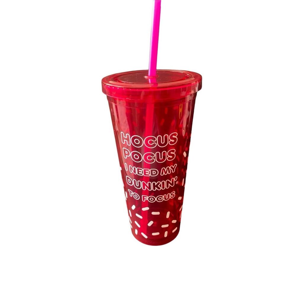 Pre Owned Dunkin 2021 Hocus Pocus Need My Dunkin Tumbler The Must-Have Addition